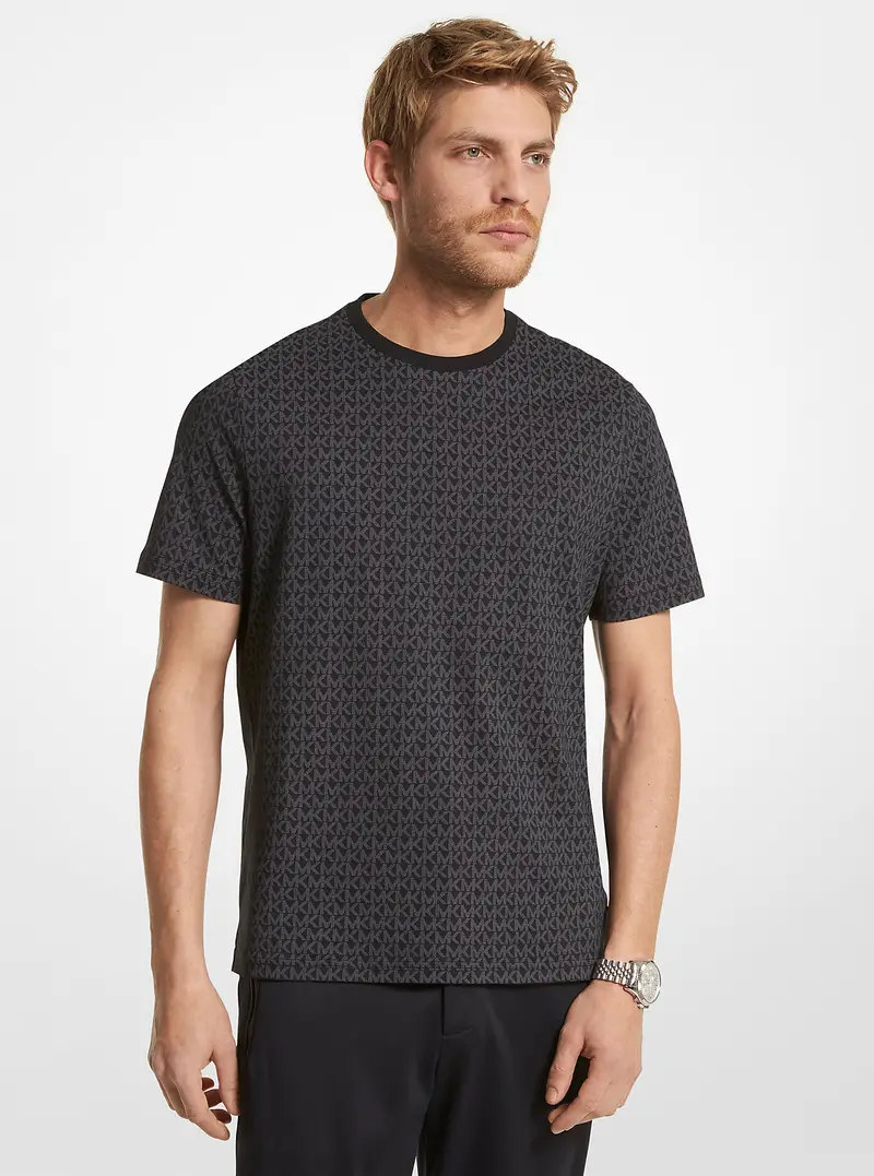 Michael Kors Mens T-shirt Nero 932788