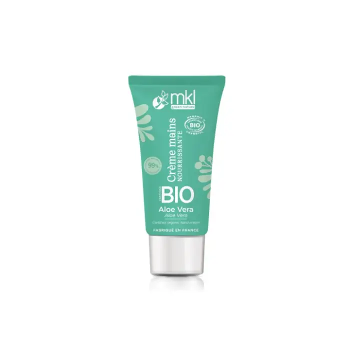 Mkl green nature Crema Mani Nutriente Aloe vera BIO 50ML