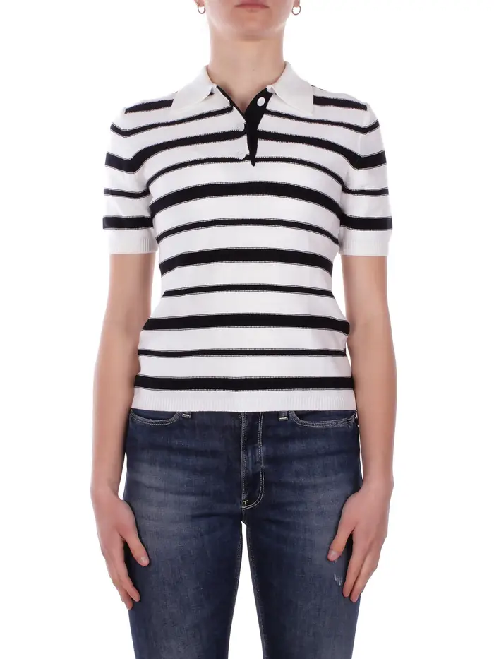Maglia Donna MAX MARA Bianco blu Mml carioca