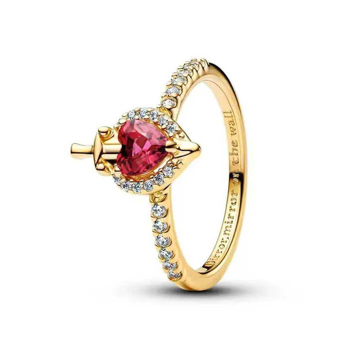 MM-ZHP Tiara Serie Principesse in Argento Sterling 925, Aladdin Jasmine, Anello Tiara Rapunzel Anello da Dito da Donna per Gioielli da
