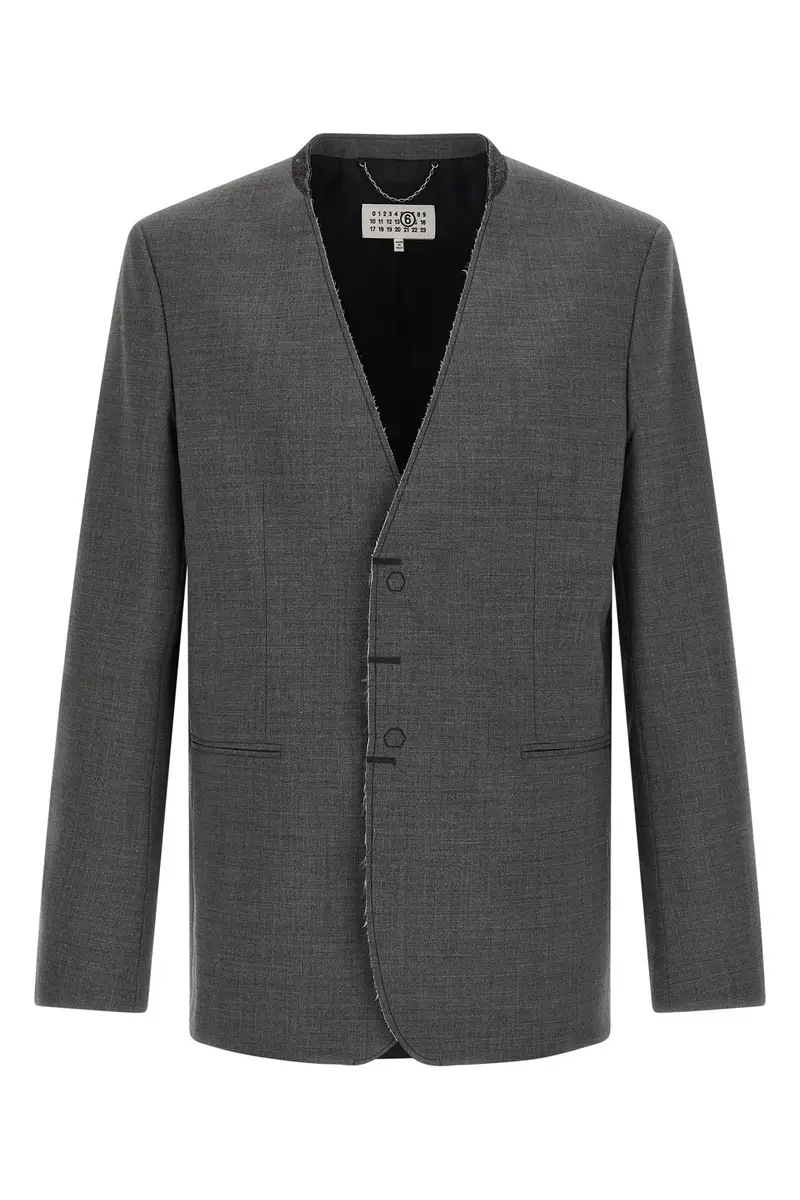 MM6 MAISON MARGIELA Blazer Grigio 3946314