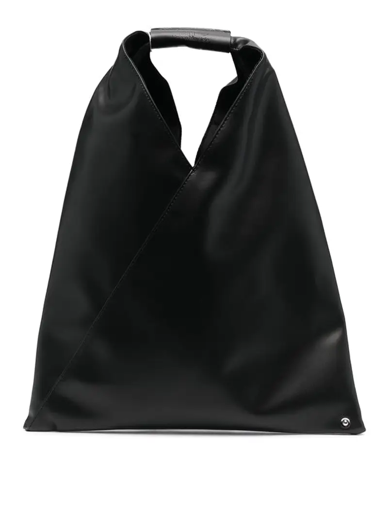 MM6 Maison Margiela Borsa Triangle piccola con stampa grafica Nero