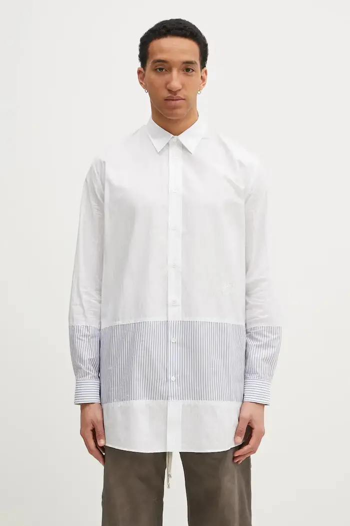MM6 Maison Margiela camicia in cotone Bianco