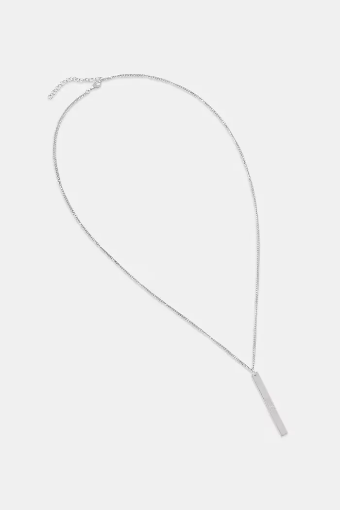 MM6 Maison Margiela collana con ciondolo da donna in ottone Argento