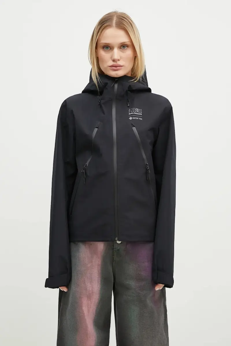 MM6 Maison Margiela giacca x Salomon donna colore nero S52AM0310.M35200