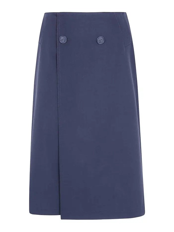 Gonna svasata midi Grigio