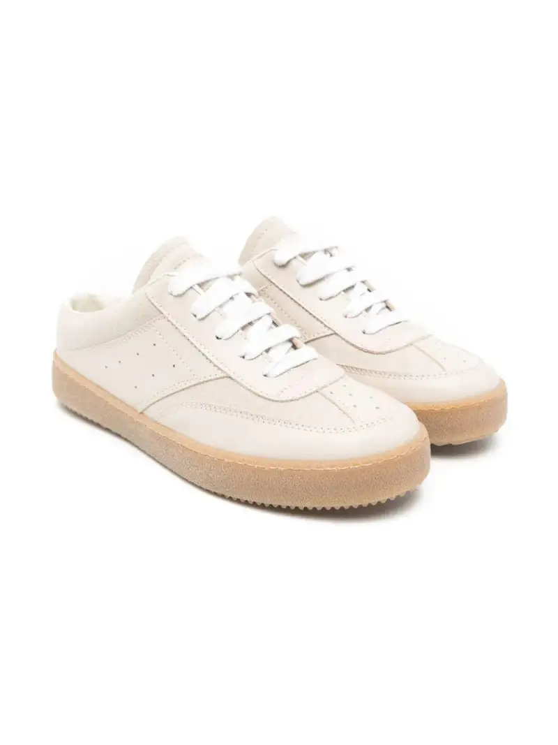 MM6 MAISON MARGIELA KIDS Sneakers biege linguetta logo numerico Beige