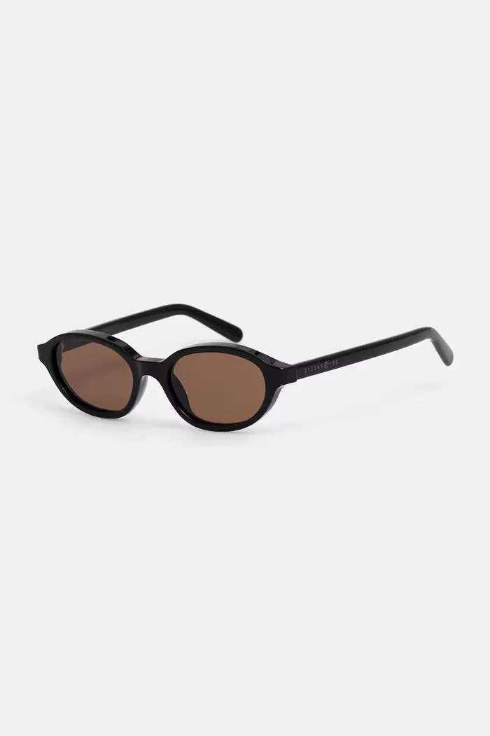MM6 Maison Margiela occhiali da sole LUNETTES 2 REFINED Nero