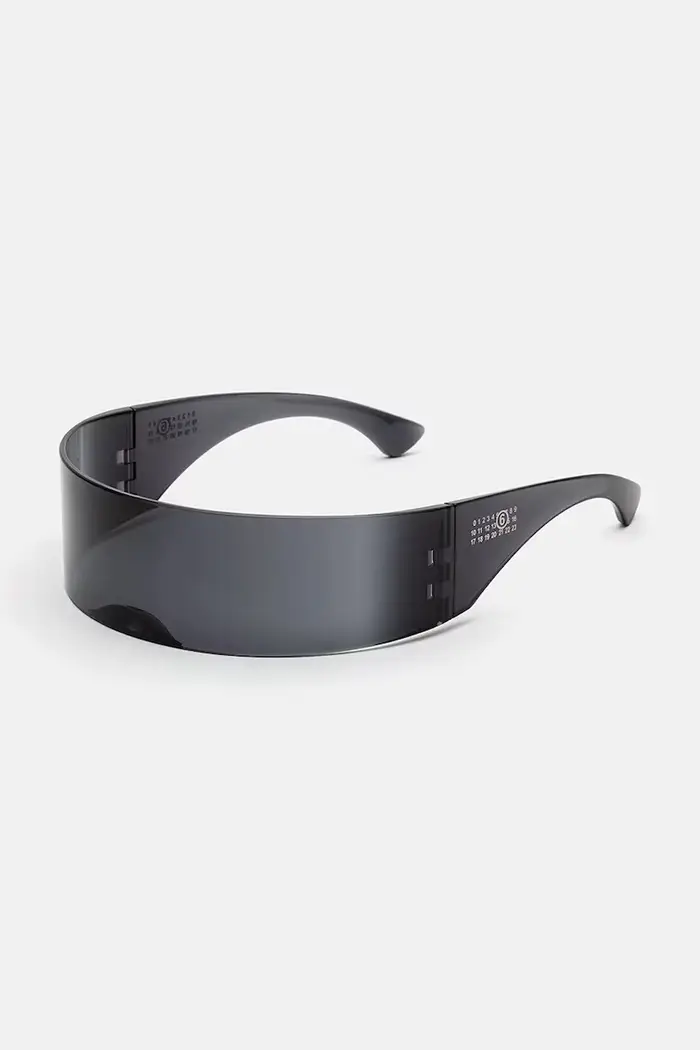 MM6 Maison Margiela occhiali da sole LUNETTES 6 Nero