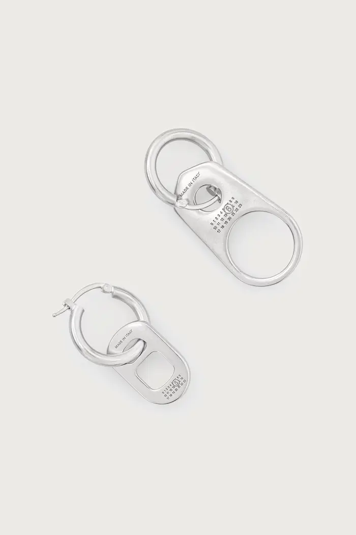 orecchini da donna in ottone Argento