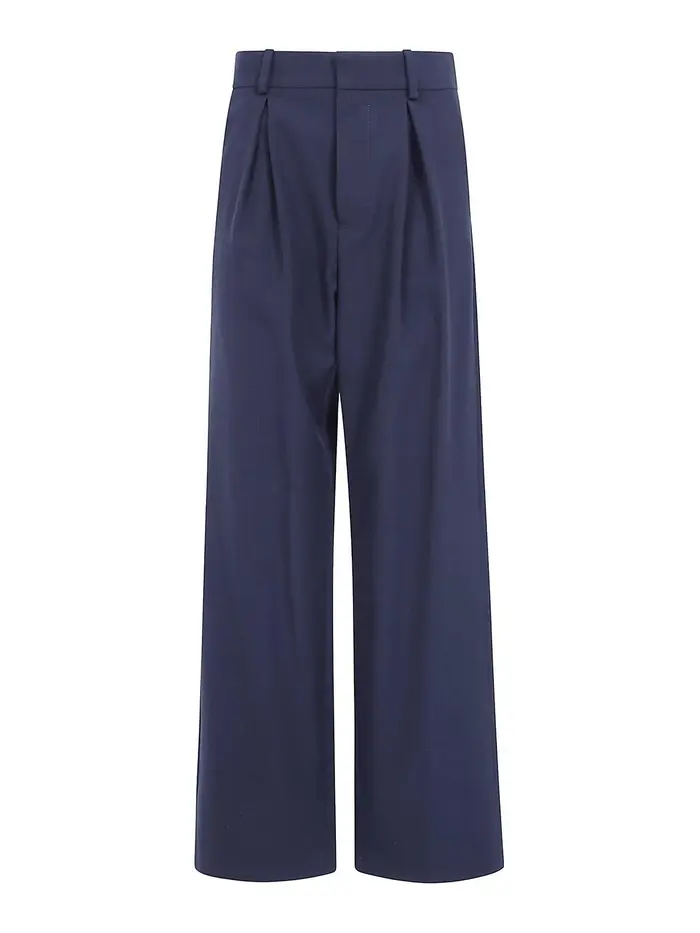 Pantaloni a gamba larga Grigio