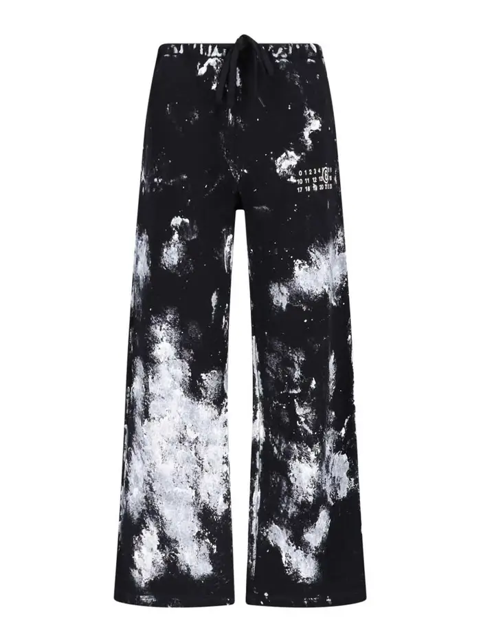 MM6 Maison Margiela Pantaloni sportivi Nero