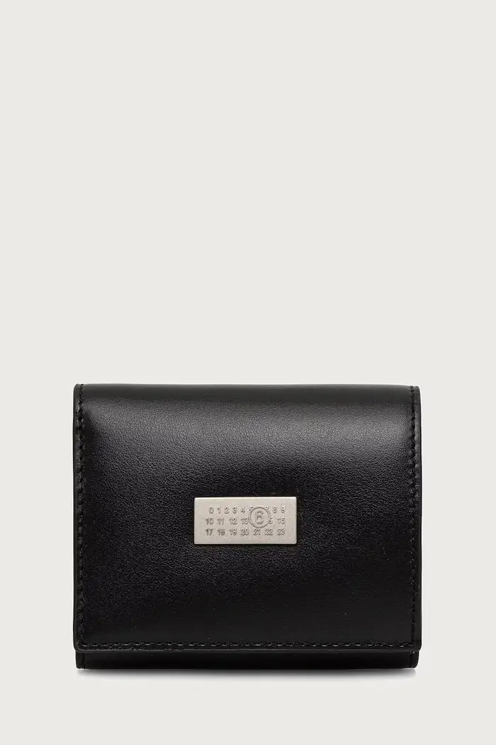 portafoglio in pelle Nero