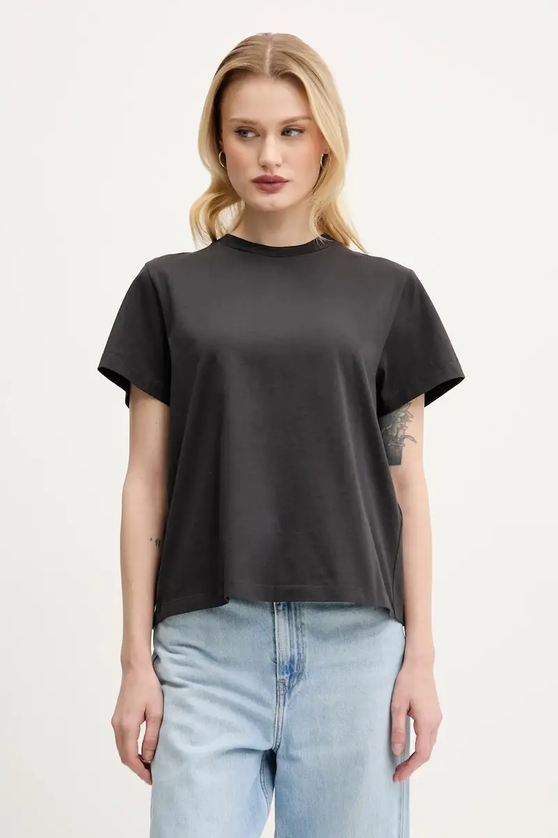 MM6 MAISON MARGIELA T-shirt Donna Nero 2255814