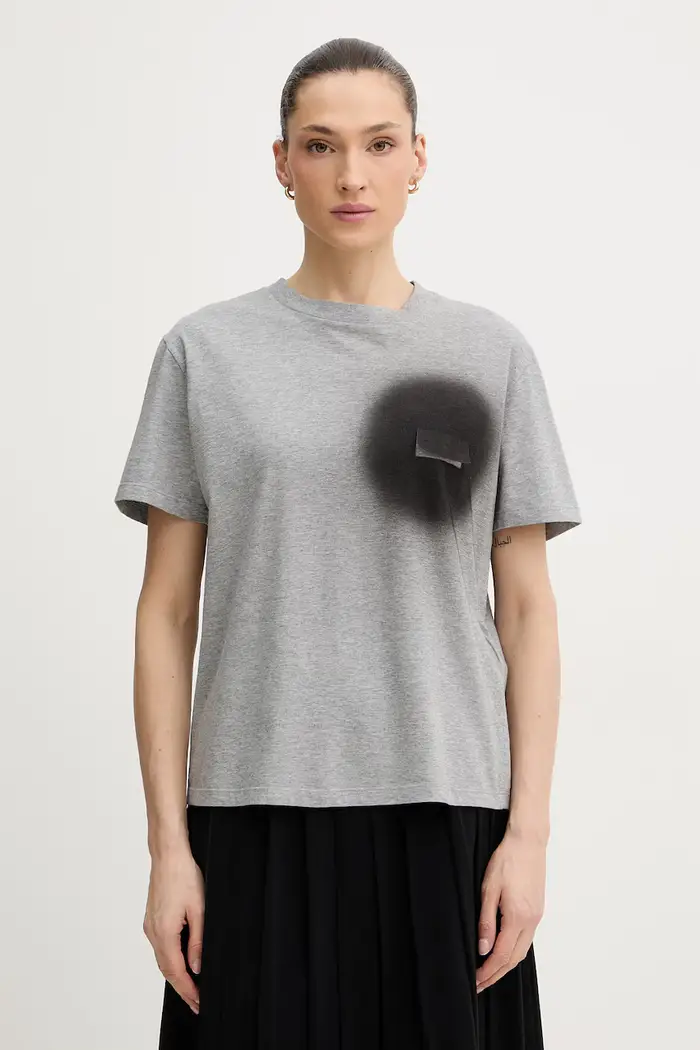MM6 Maison Margiela t-shirt in cotone Grigio