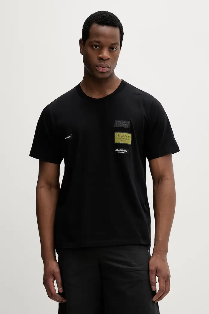MM6 Maison Margiela t-shirt in cotone Nero