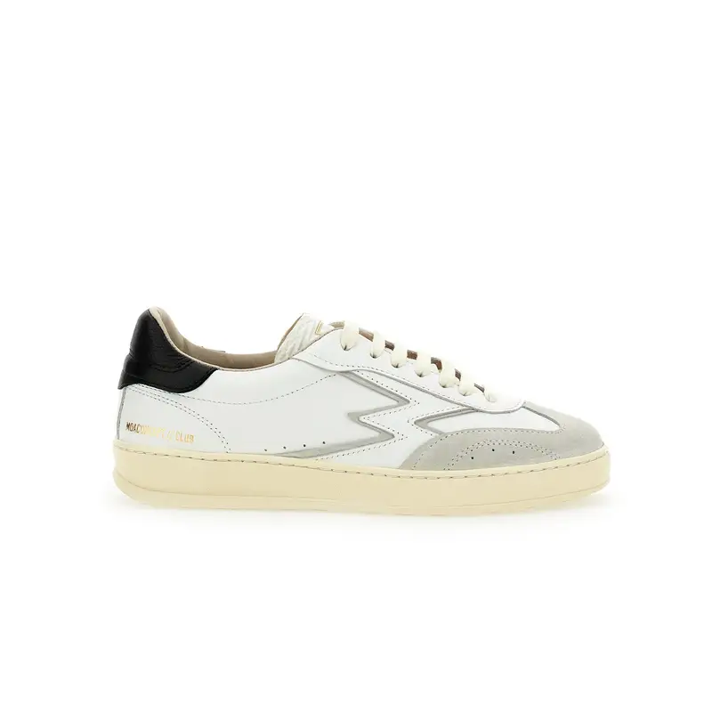 MOACONCEPT Club bianca con backtab nero