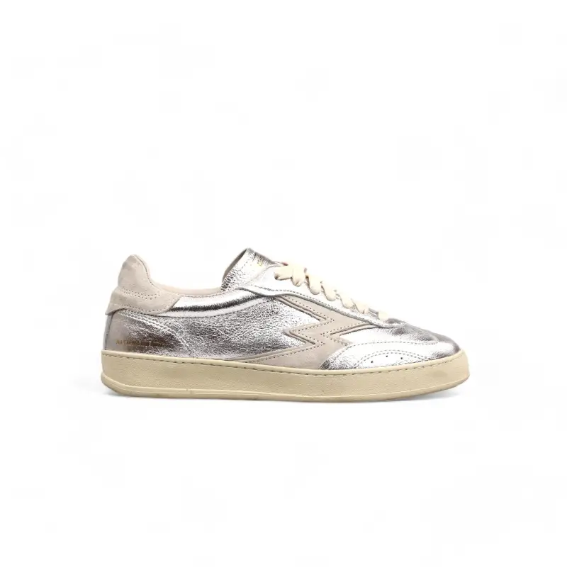 MOACONCEPT Sneaker Club argento laminato
