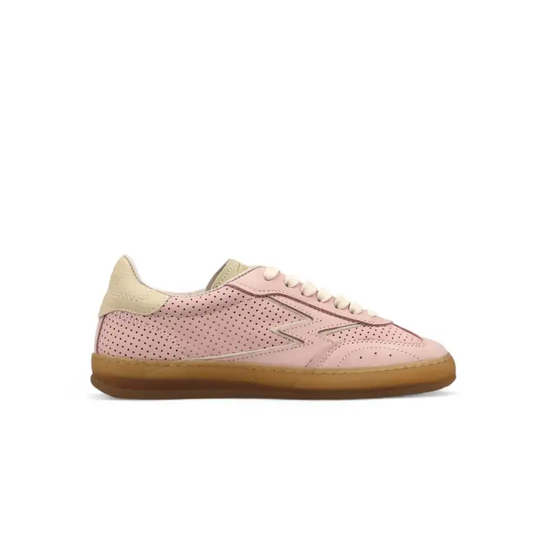 MOACONCEPT Sneaker Club Baby Pink Pelle Traforata