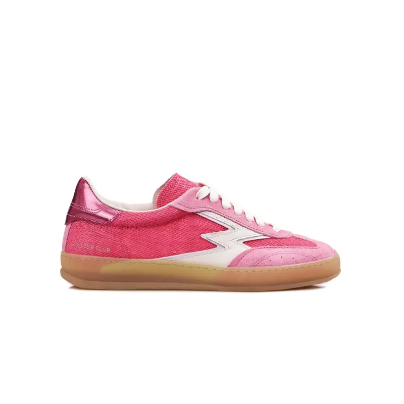 MOACONCEPT Sneaker Club Rosa Logo Off-White