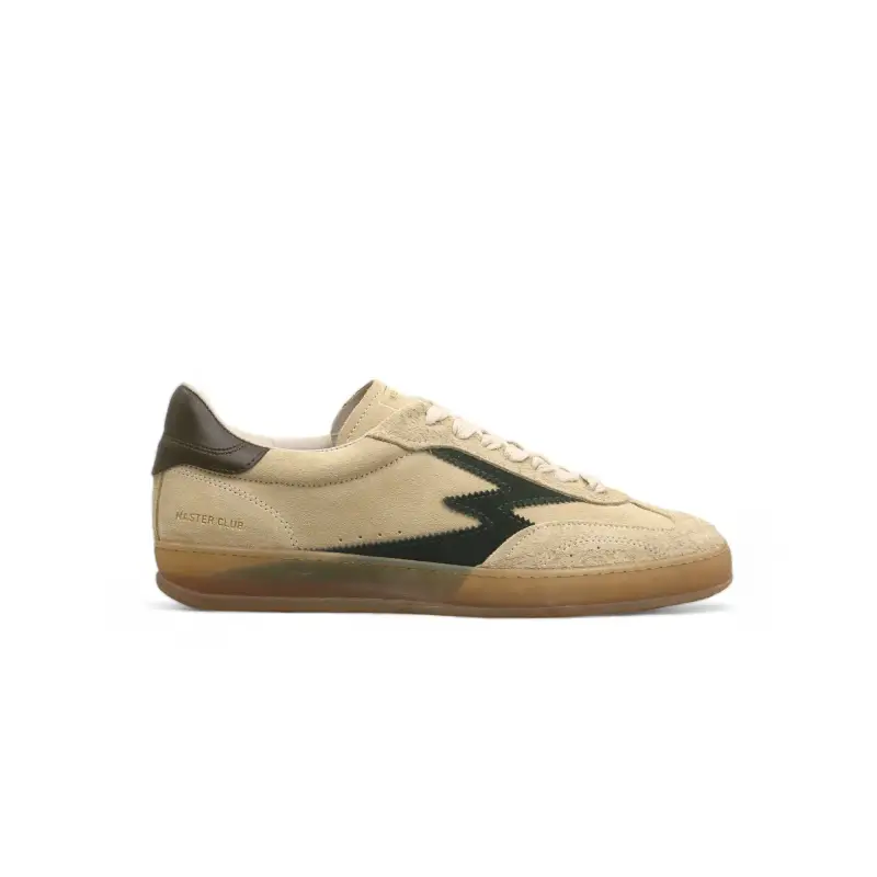 MOACONCEPT Sneaker Club Suede Beige Uomo