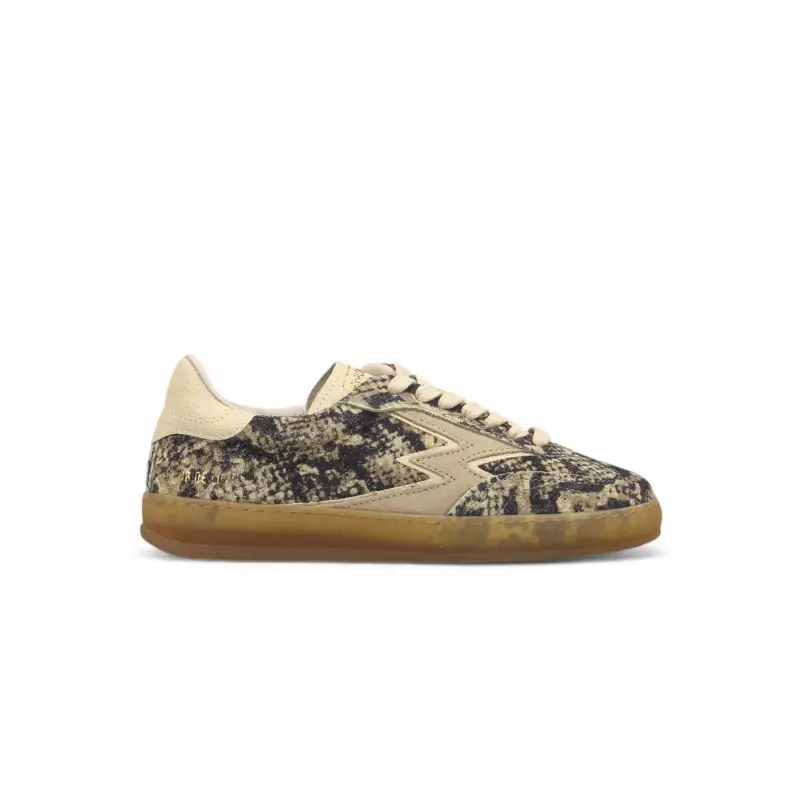 MOACONCEPT Sneaker Club Suede Stampa Snake