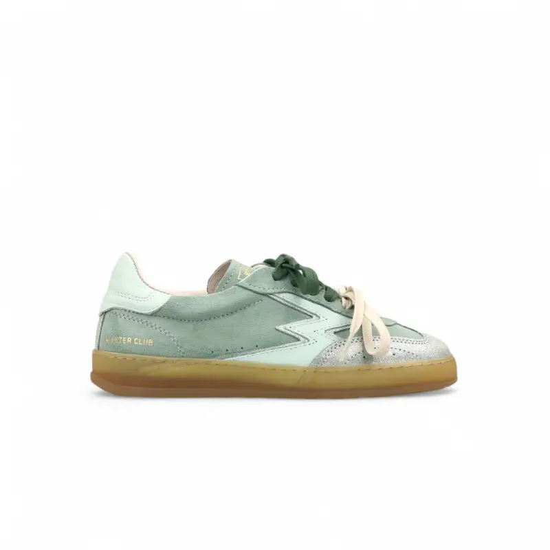 MOACONCEPT Sneaker Club Suede Verde Menta