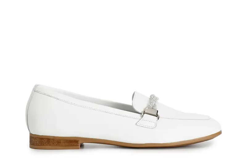 Cafè Noir Mocassini Bianco 1410985