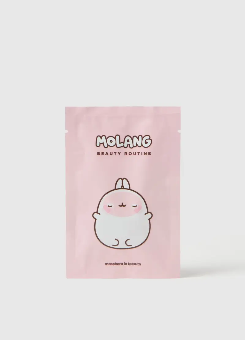 Molang Maschera In Tessuto Cocco, Donna, Rosa