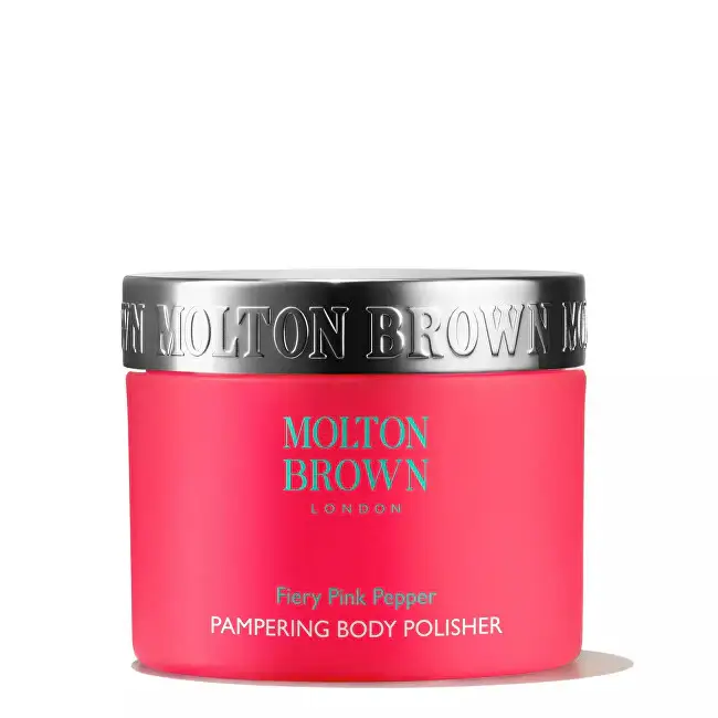 Molton brown Pepe rosa fuoco peeling corpo (Scrub corpo coccoloso) 250 g