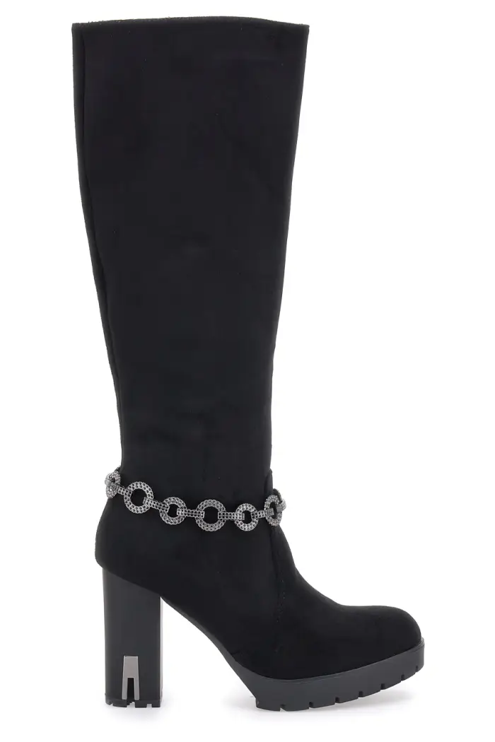 MON DIEU Stivali con tacco Nero 4338376