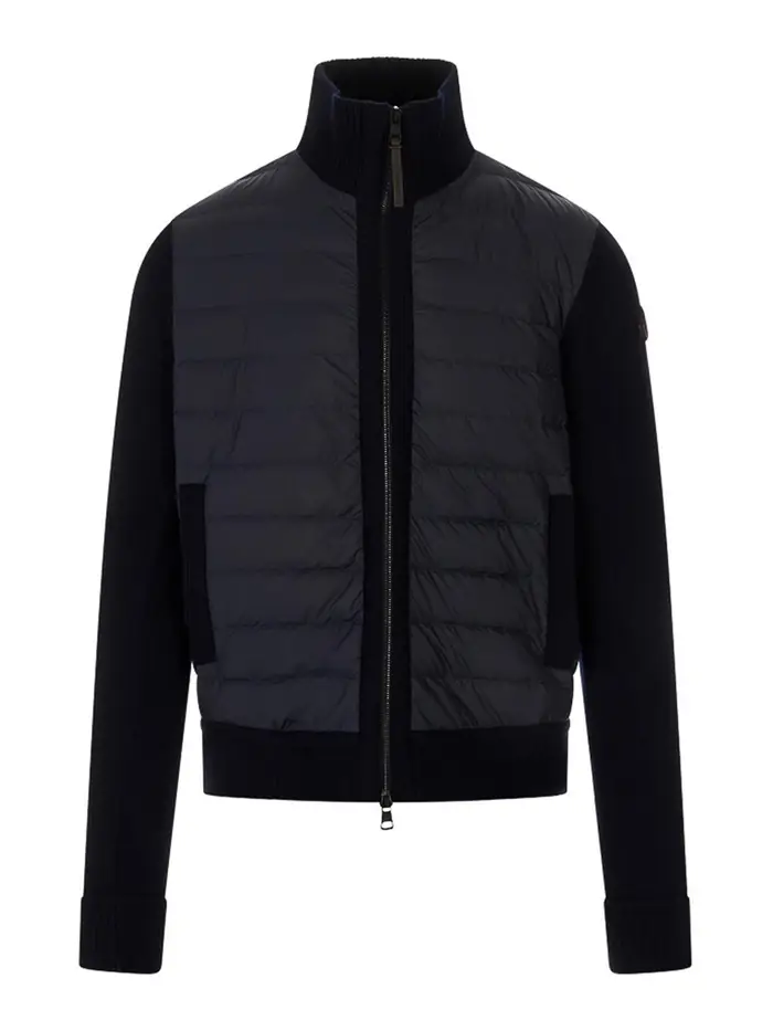 Moncler Cardigan in maglia Blu