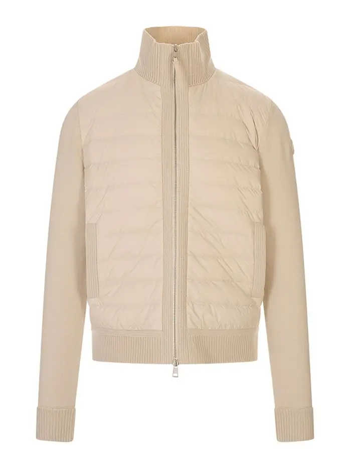 Moncler Cardigan in maglia Marrone