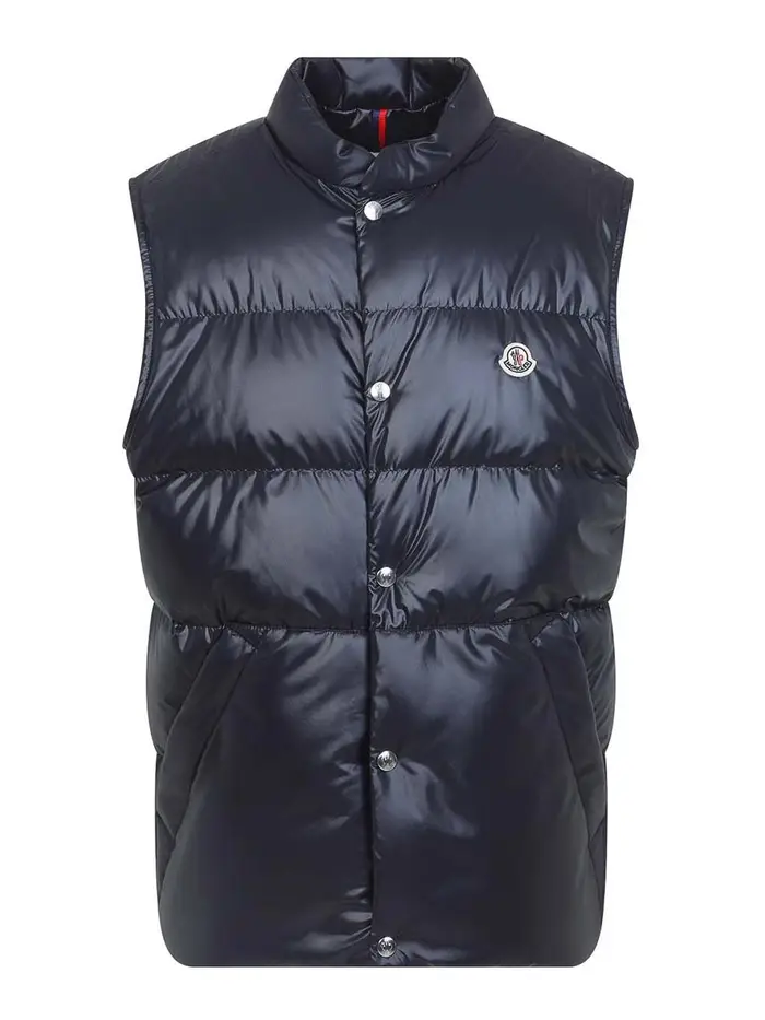 Moncler Gilet Restigo Blu scuro