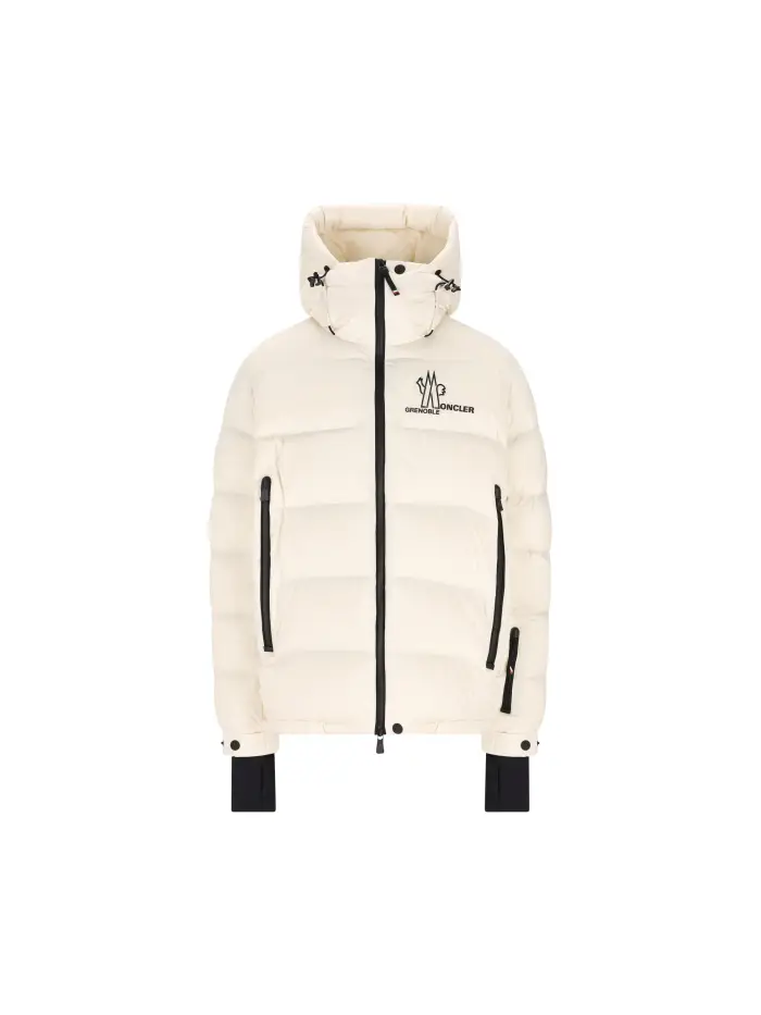 MONCLER GRENOBLE Piumino realizzato in poliammide BIANCO