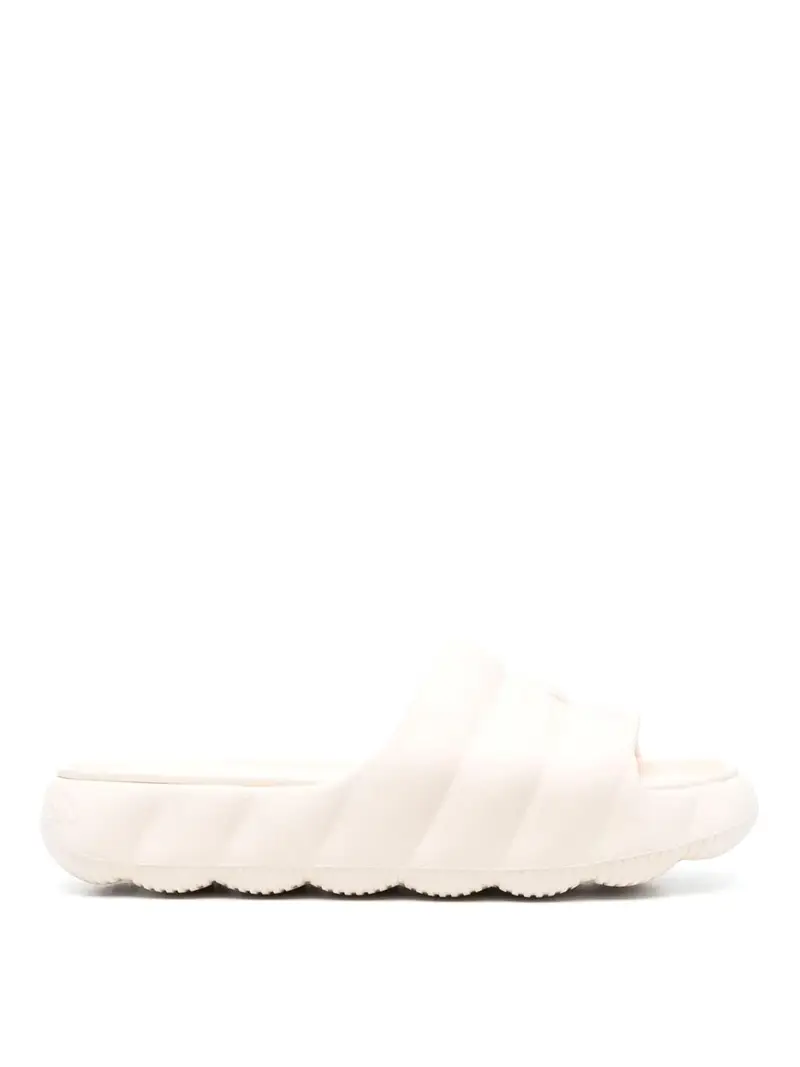 Moncler Lilo Slide trapuntato Bianco