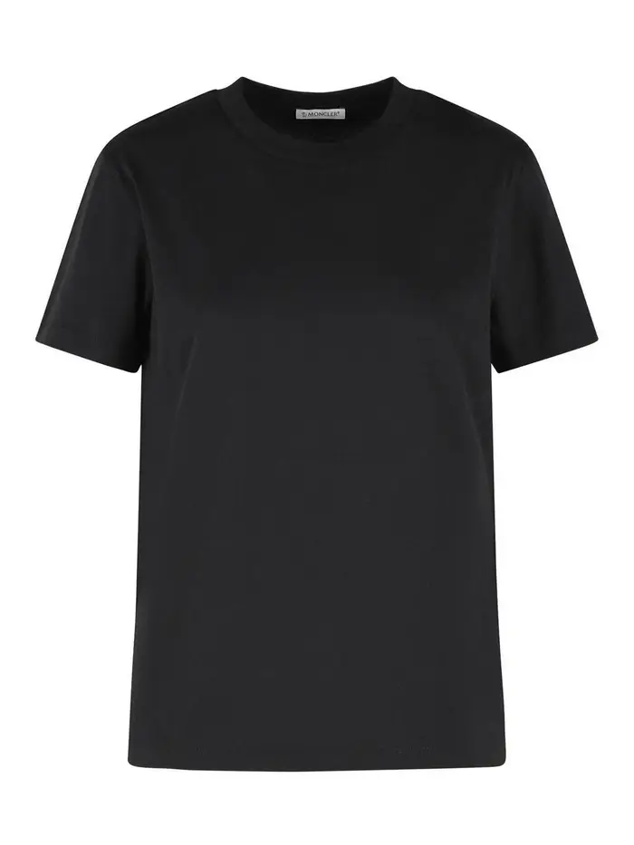 Maglietta in cotone nero