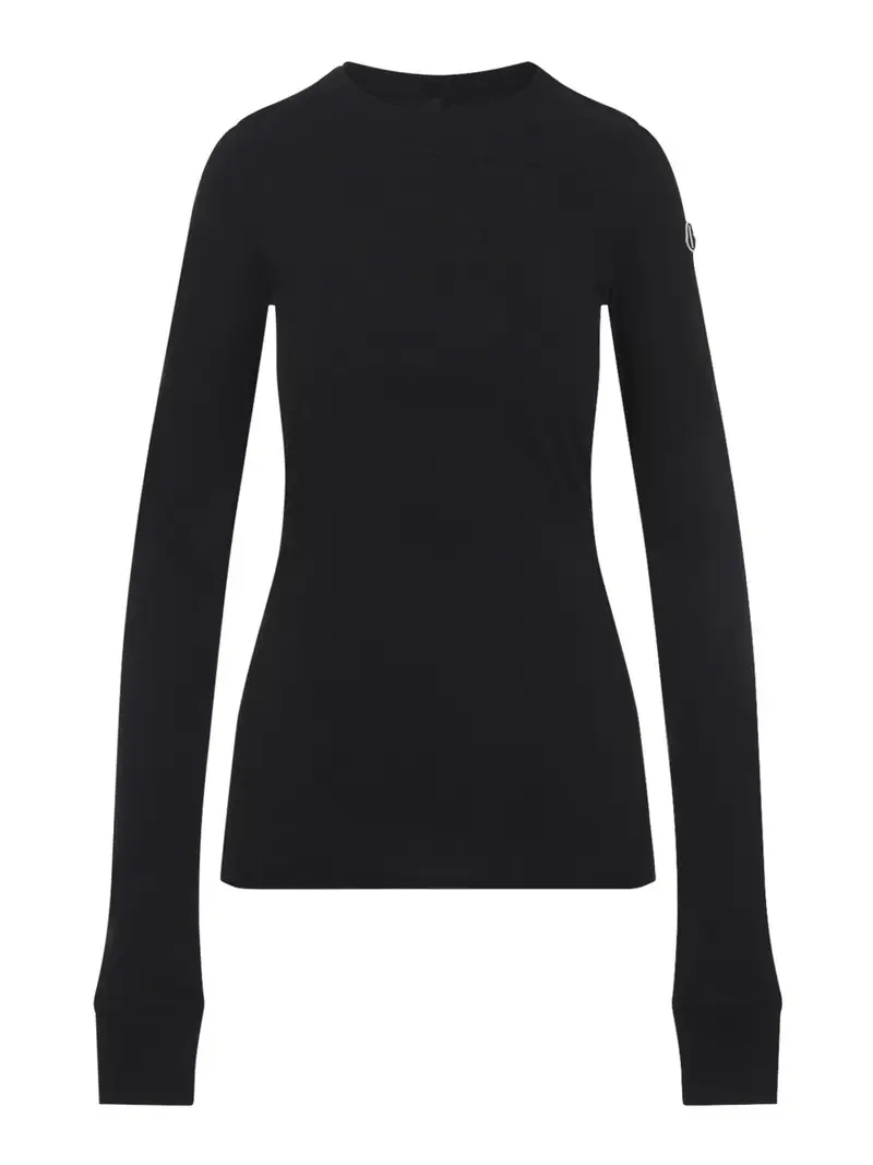 Moncler Maglietta Trave Ls Nero