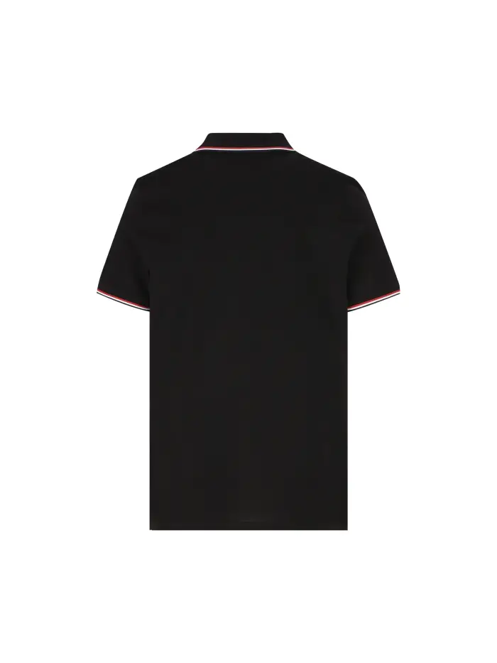 Polo realizzata in cotone NERO
