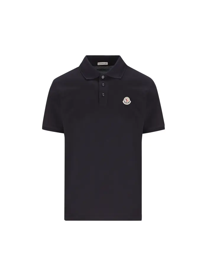 Polo realizzata in cotone NERO