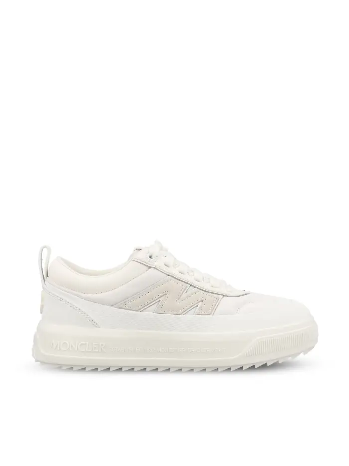 Sneakers realizzate in pelle BIANCO