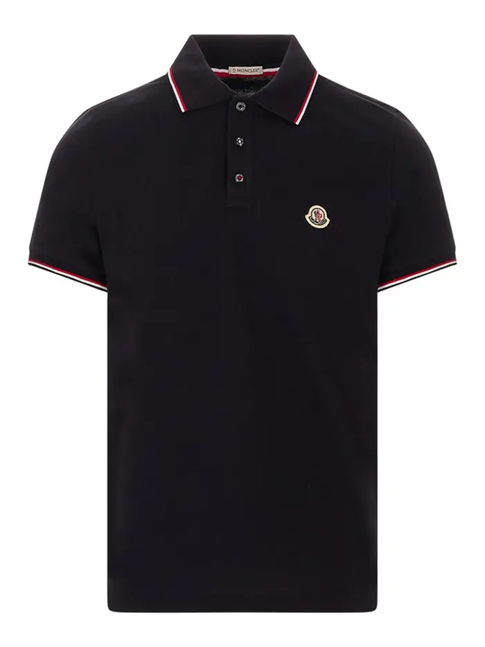 Moncler SS Polo Blu