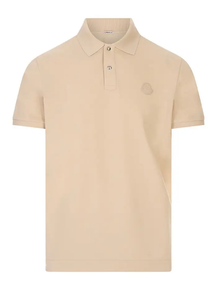 Moncler SS Polo Marrone