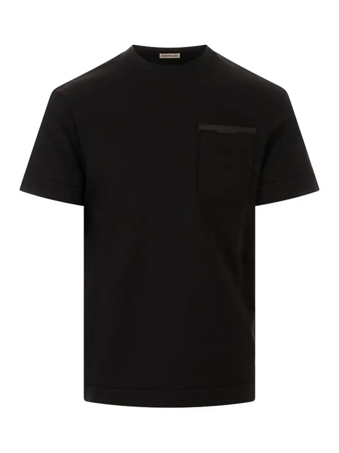 Moncler T-shirt delle SS Nero