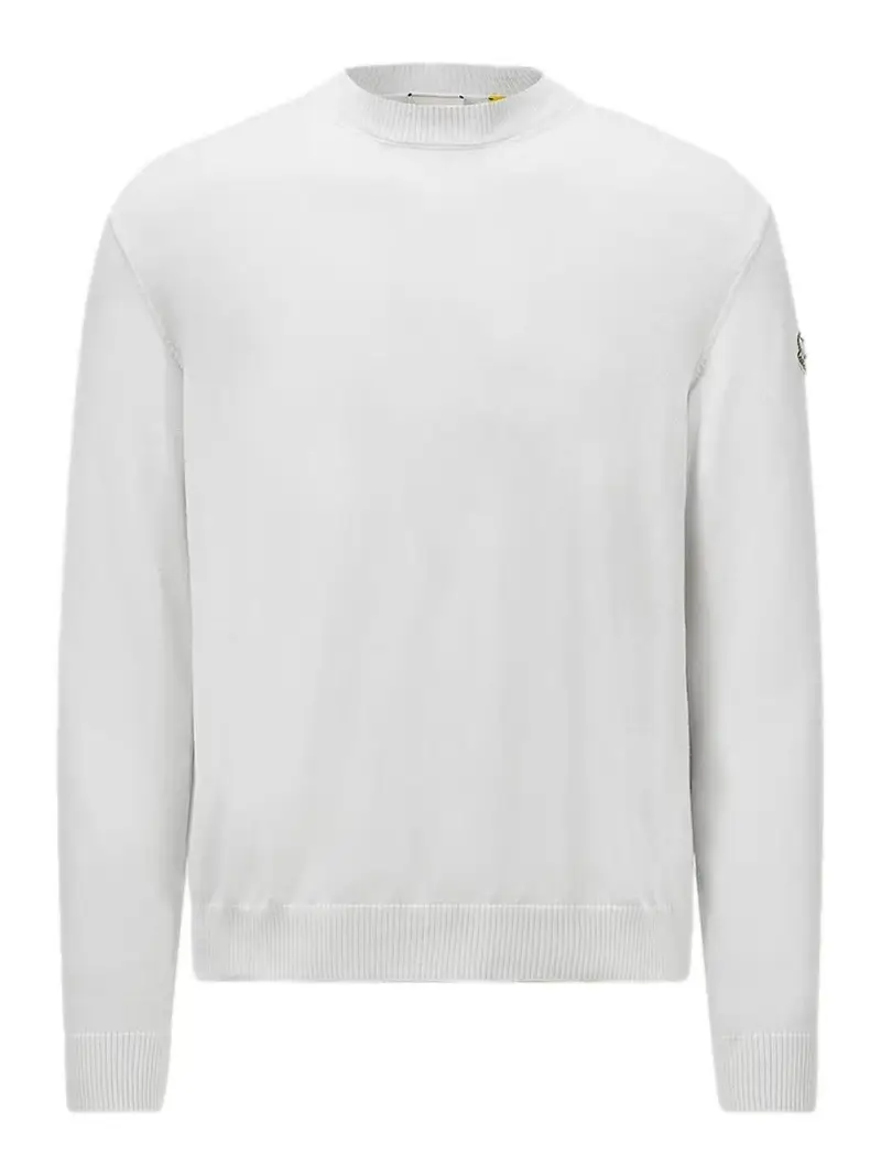 Moncler X Mercedes-Benz di Nigo Crew-Neck Jumper Bianco