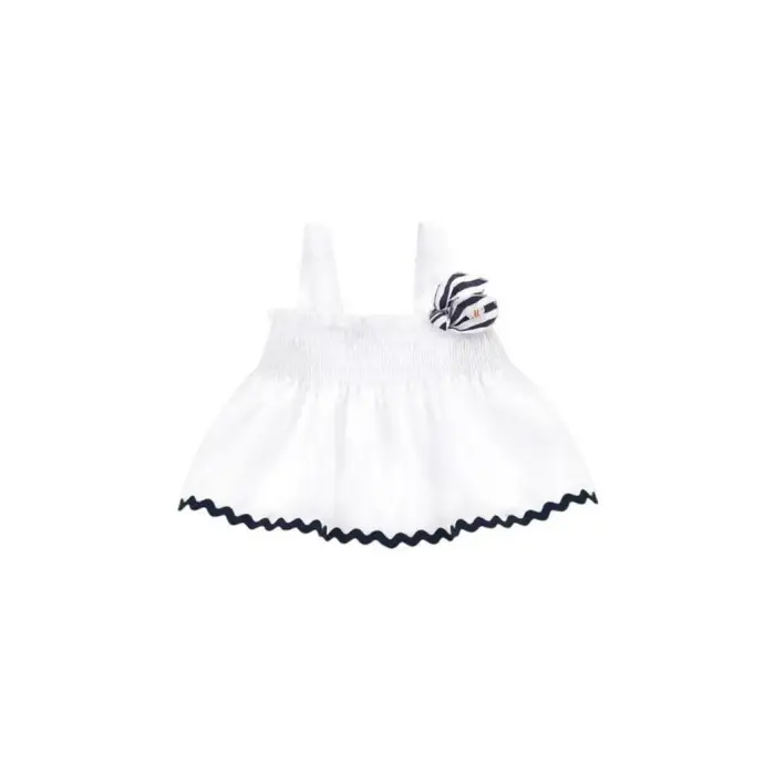 Monnalisa Camicetta 31a302_1117 Bianco