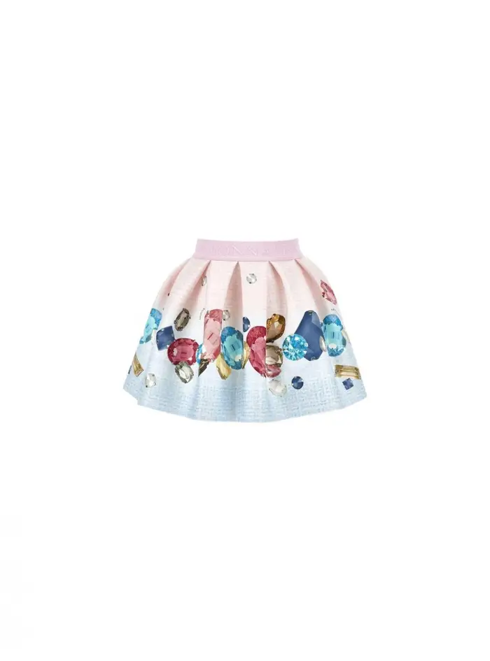 monnalisa Gonna Bambina 11F703_6622 MULTICOLOR
