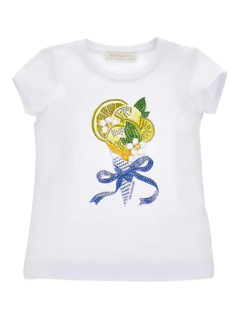 MONNALISA KIDS 19G62070320099 Bianco giallo