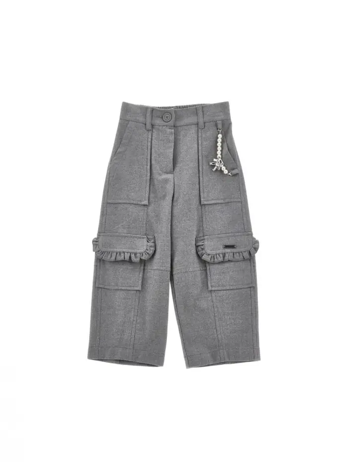 monnalisa Pantaloni Bambina 11F414_6159 GRAY