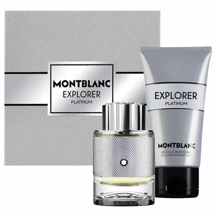 Mont Blanc Explorer Platinum Cofanetto Eau De Parfum 60 Ml